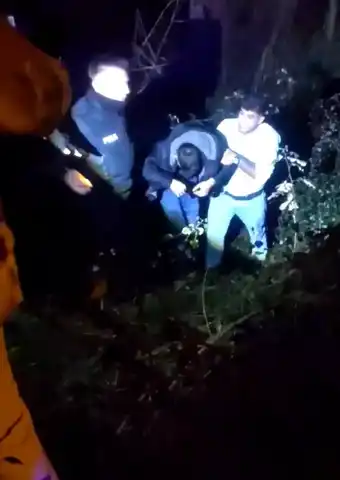 Alkollü Kişi Irmağa Düştü, Kurtarıldı
